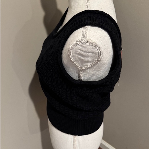 Quince NWT 100% organic cotton waffle stitch sweater tank size large - Picture 10 of 14